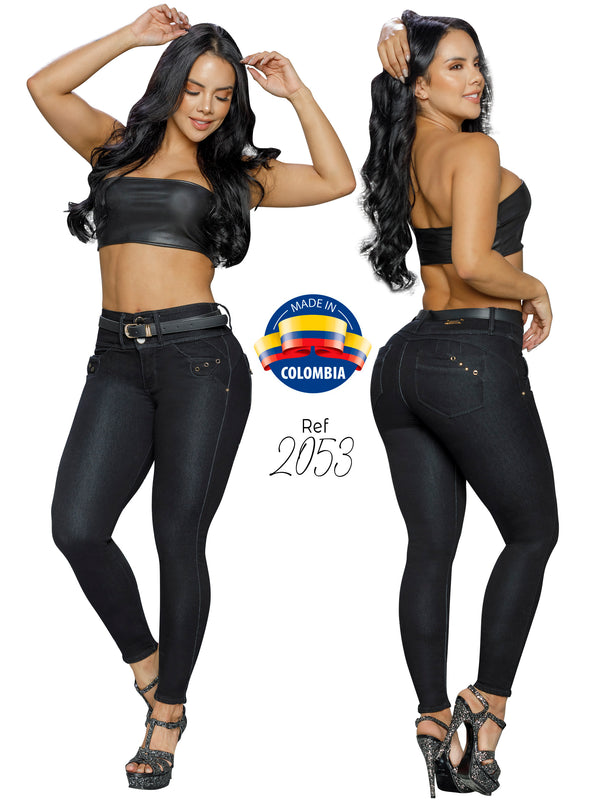 Colombian Butt Lifter Jeans Blush 