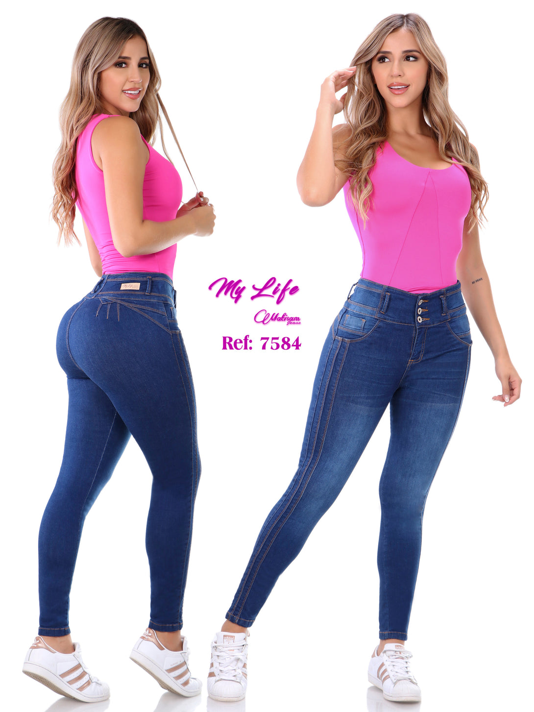 Lady Colombian Butt Lifting Jeans