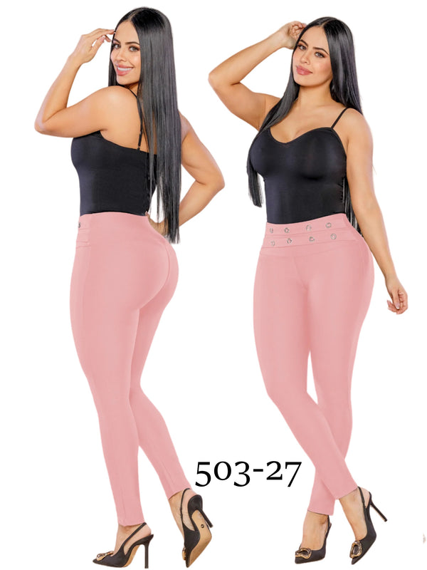 Basic Lady Leggings Blush