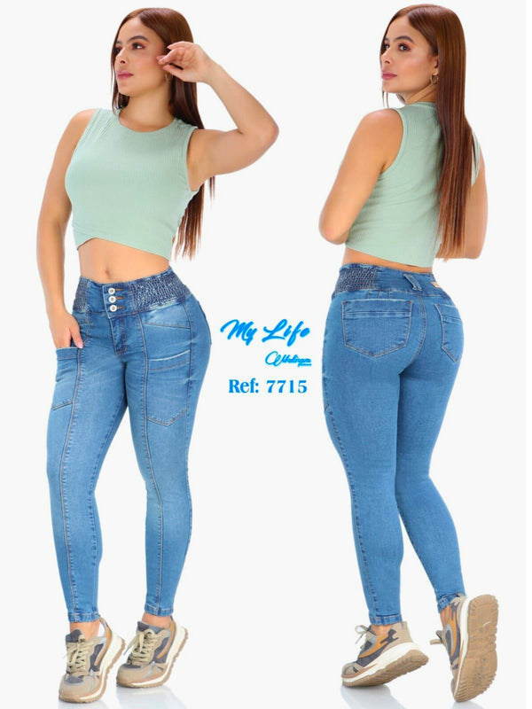 Lady Colombian Butt Lifting Jeans