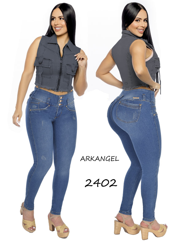 Lady Colombian Butt Lifting Jeans  Arkangel