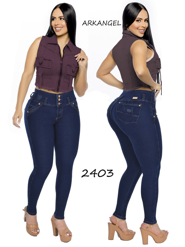 Lady Colombian Butt Lifting Jeans  Arkangel