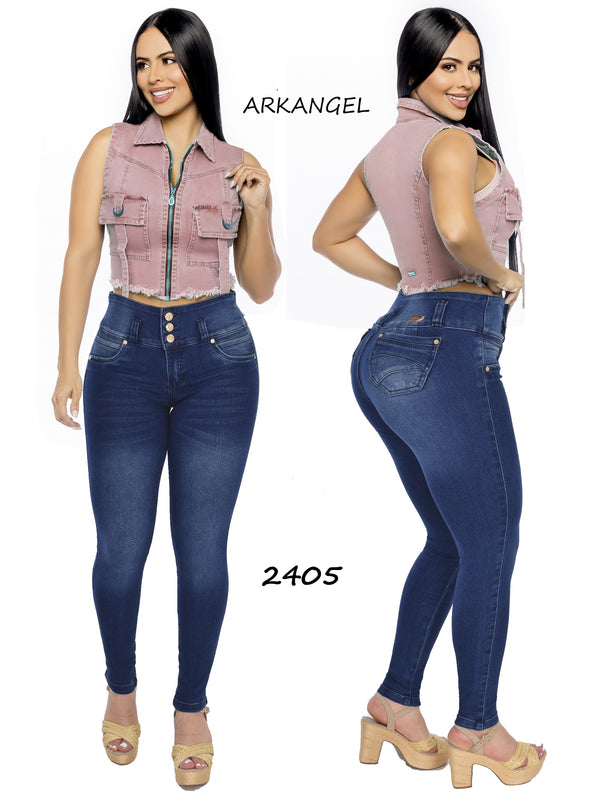 Lady Colombian Butt Lifting Jeans  Arkangel