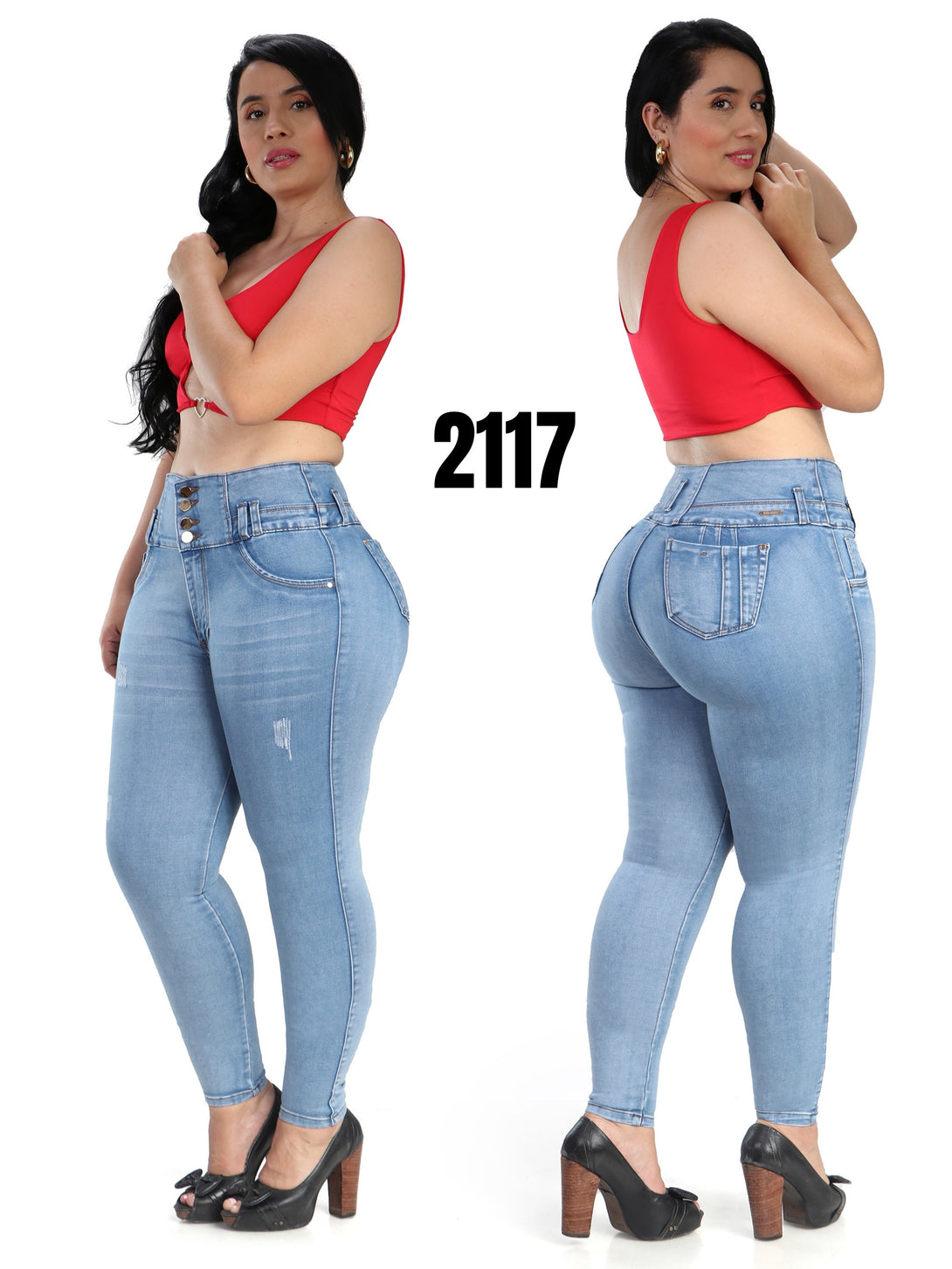 Women Colombian Plus Jeans 