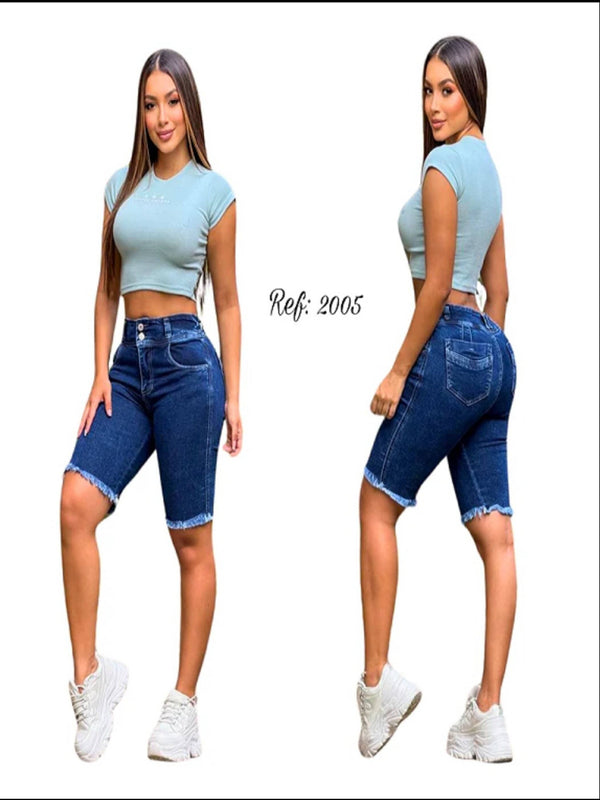 Butt Lifting Knee Length Short  