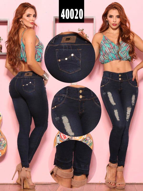 Jeans Plus Size Levantacola Colombiano 