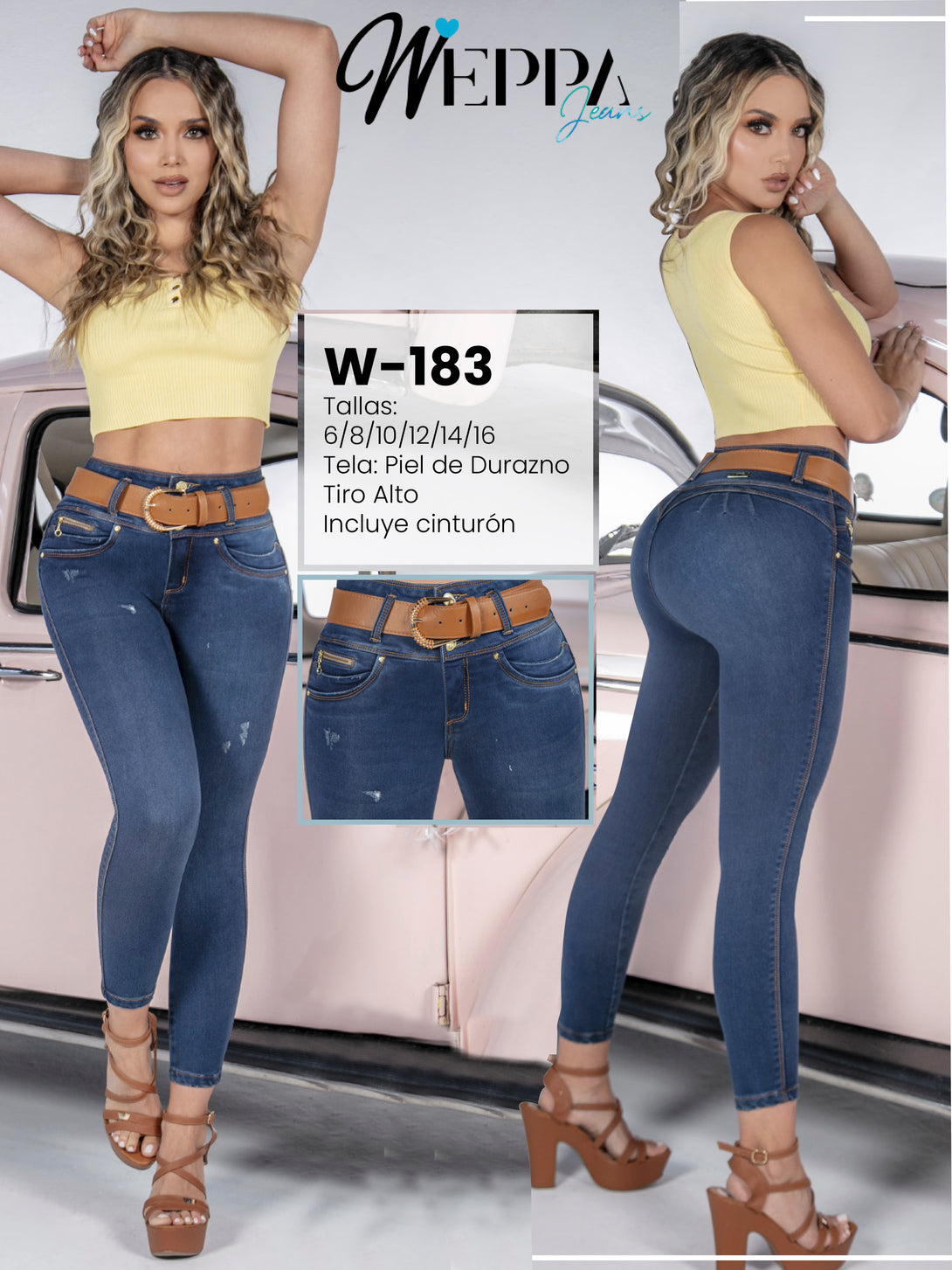 Colombian Butt Lifting Jeans / Jeans Colombianos Levanta Cola for